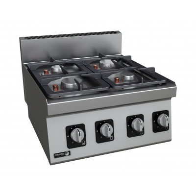 Cocina a gas 4 fuegos Serie 600 | Fagor CI-CG606T Cocina a gas 4 fuegos Serie 600 | Fagor CI-CG606T