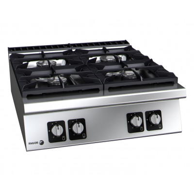Cocina a gas 4 fuegos Serie 900 | Fagor C-G940H Cocina a gas 4 fuegos Serie 900 | Fagor C-G940H