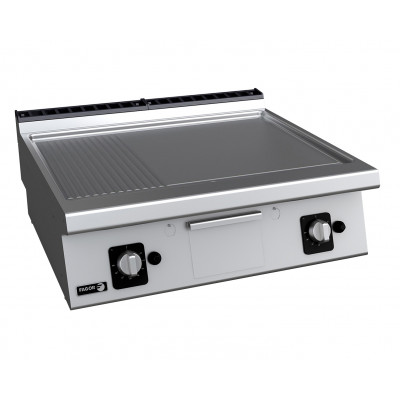 Fry-top eléctrico 80cm Cromo Serie 700 | Fagor FT-E710 CL Fry-top eléctrico 80cm Cromo Serie 700 | Fagor FT-E710 CL