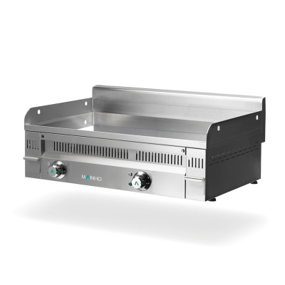 Plancha Fry-Top eléctrico Mainho PC-90 ET placa lisa cromo duro 90 cm