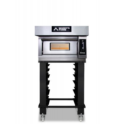 Conjunto Moretti Forni ID-M 60.60 Digital | 1 Cámara 4 pizza Ø 30cm