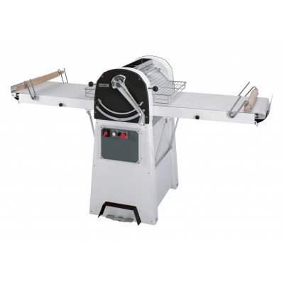 Estiradora de Masas de Pizza Moretti Forni SF50P | Cinta 49x95 cm