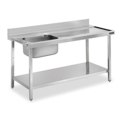 (1100x750 mm) Mesa prelavado de lavavajillas | Distform FPMEC11I