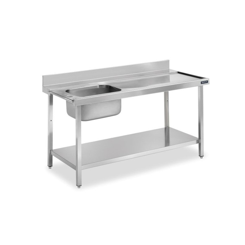 (1100x750 mm) Mesa prelavado de lavavajillas | Distform FPMEC11I