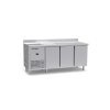 Mesa refrigerada GN con fregadero Oscar zarzosa MG 1850 C |1845x700x850 mm
