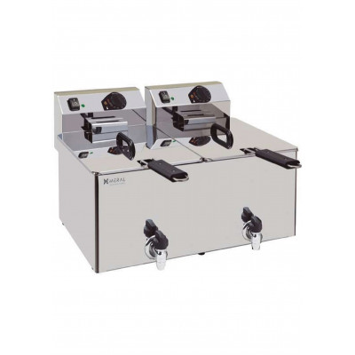 Freidora eléctrica 7+7 lts | Meral Merfry 7+7 Freidora eléctrica 7+7 lts | Meral Merfry 7+7