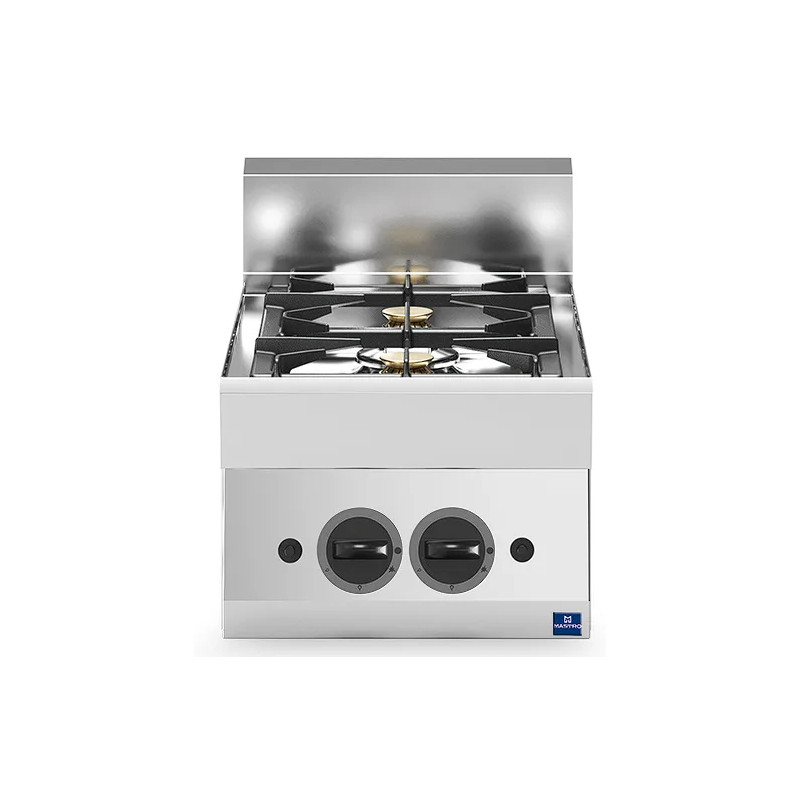 Cocina a gas dos fuegos sobremesa | Virtus MS654PCGT