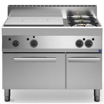 Cocina a gas Placa +2 fuegos + horno | Virtus MS6511TPFG Cocina a gas Placa +2 fuegos + horno | Virtus MS6511TPFG