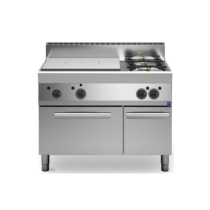 Cocina a gas Placa +2 fuegos + horno | Virtus MS6511TPFG