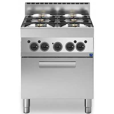 Cocina a gas 4 fuegos + horno eléctrico | Virtus MS657CFGE Cocina a gas 4 fuegos + horno eléctrico | Virtus MS657CFGE
