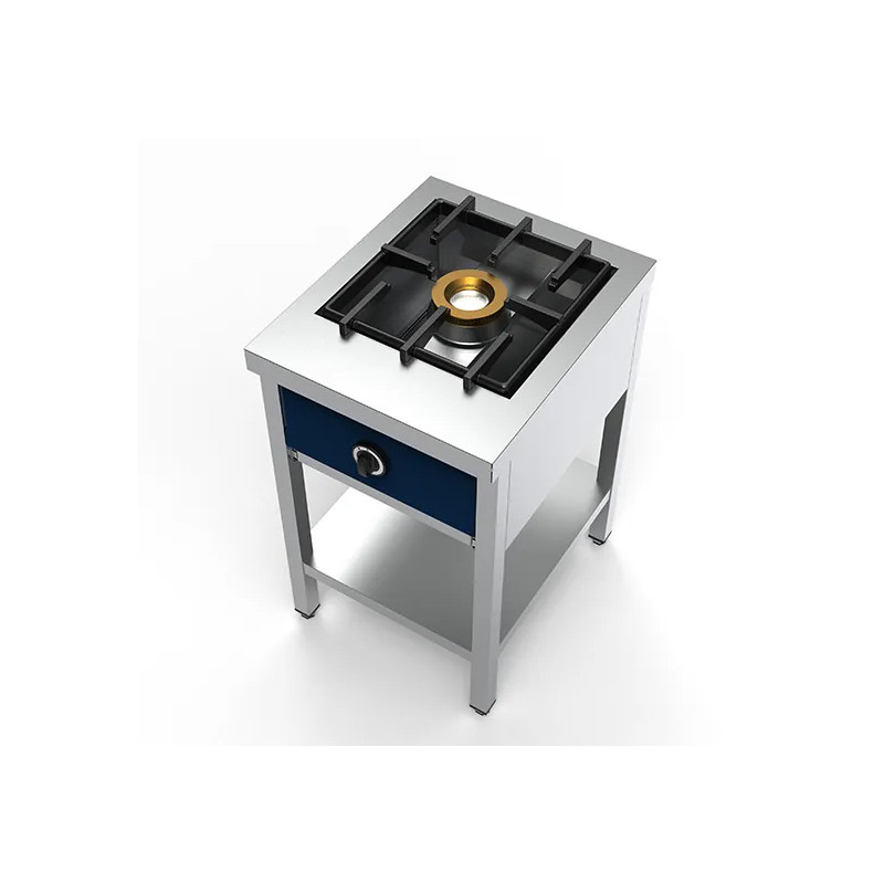 Fogón a gas de 8 kw con soporte | Virtus AOZ0021