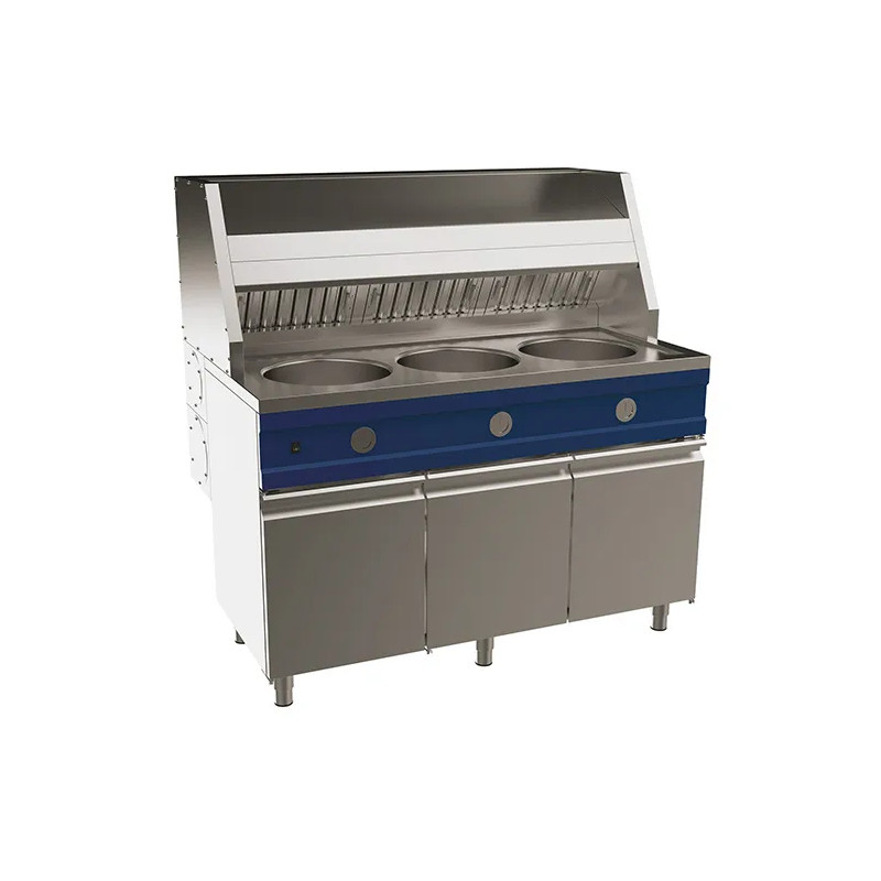 Freidora a gas 13+13+13 lts | Virtus AMZ0062