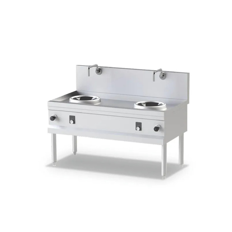 Cocina WOK de inducción profesional 2 zonas | Virtus NEWI1475