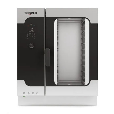 Horno mixto eléctrico de vapor directo con mando digital, 11x GN 1/1 Horno mixto eléctrico de vapor directo con mando digital, 11x GN 1/1