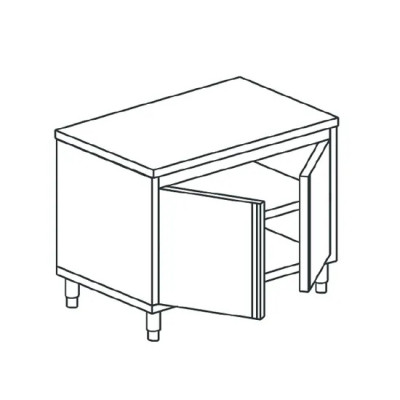 (700x600mm) Mesa de trabajo central con puertas | Virtus STNB6070 (700x600mm) Mesa de trabajo central con puertas | Virtus STNB6070