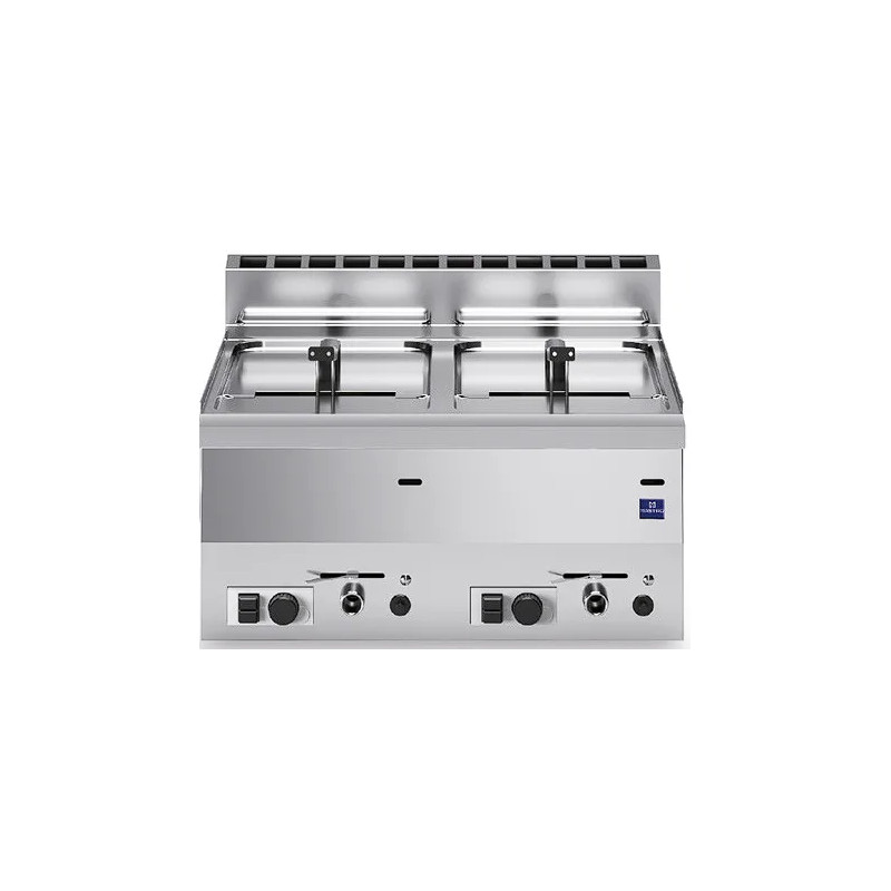 Freidora a gas 8+8 lts Serie 600 | Virtus MS66FRGT