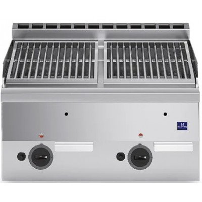 Parrilla a gas Virtus MS66GRLT- 600 mm- hostelería