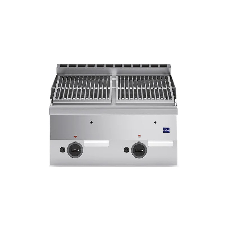 Parrilla a gas Virtus MS66GRLT- 600 mm- hostelería