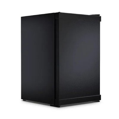 Minibar con 2 estantes, color negro, +4°+14°C, 35 litros