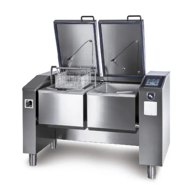 Sarten basculante multifunción 2x 79 litros (2x GN 1-1), elevación automática