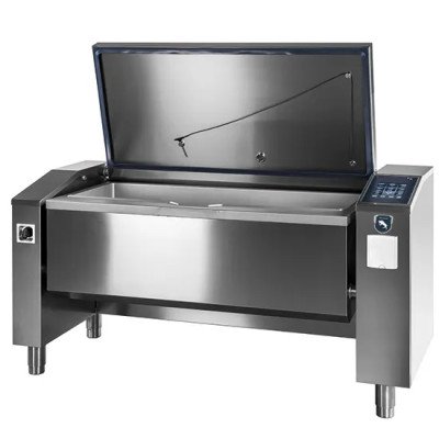 Sarten basculante multifunción 200 litros (4x GN 1-1), elevación automática