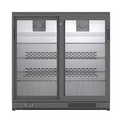 Expositor refrigerado horizontal back-bar- puertas correderas- Infrico ERV 25 C