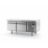 Mesa baja refrigerada GN 1/1 Infrico MSG 1400  | fondo 700 mm | gas R-290