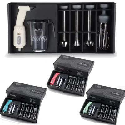 Kit Fama Topchef- mixer 250w+ brazo mezclador + homogenizador + multifunción + batidor + recipiente + colgador Kit Fama Topchef- mixer 250w+ brazo mezclador + homogenizador + multifunción + batidor + recipiente + colgador