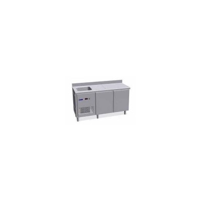 Mesa refrigerada con fregadero Oscar Zarzosa BM-1500C- 1500x600x850 mm Mesa refrigerada con fregadero Oscar Zarzosa BM-1500C- 1500x600x850 mm