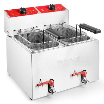 Freidora doble Valentine TF55- 10 litros- 7,2 kw Freidora doble Valentine TF55- 10 litros- 7,2 kw