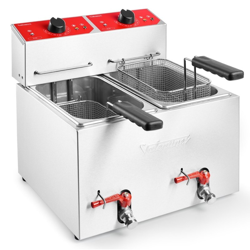 Freidora eléctrica 5+5 lts | Valentine TF55