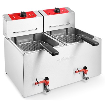 Freidora eléctrica 7+7 lts | Valentine TF77