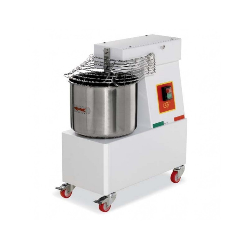 Amasadora gancho espiral Irimar L10M- Cuba y cabezal fijo