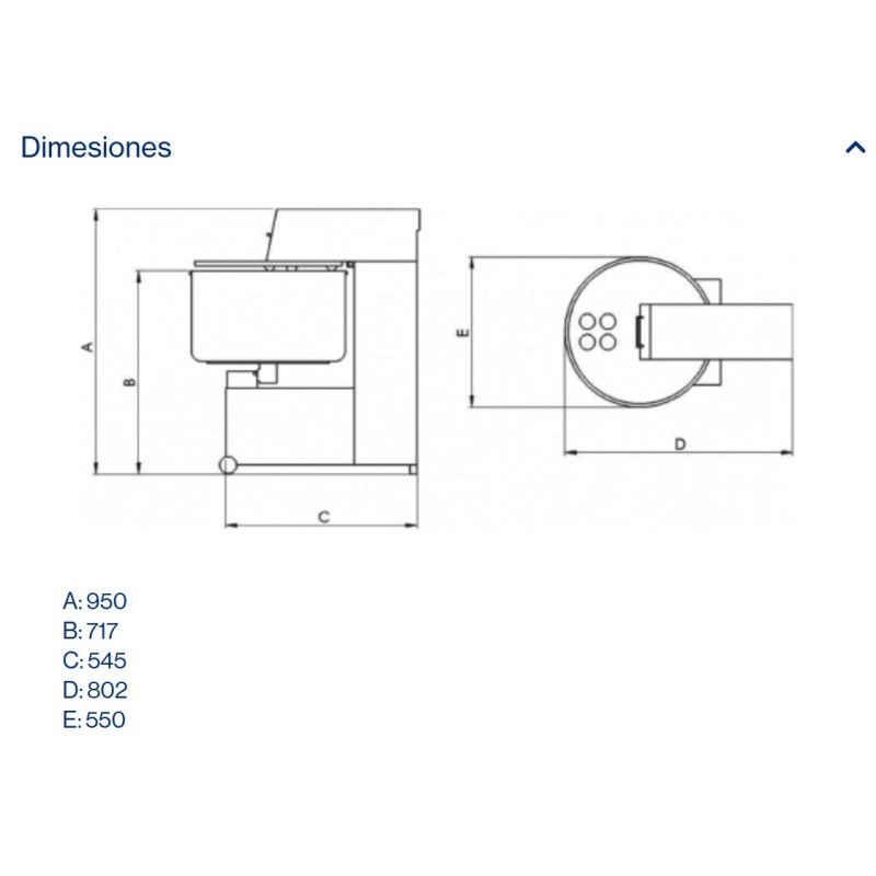Amasadora de Carne Doble Eje 35kg INOX | Máxima Eficiencia y Rendimiento