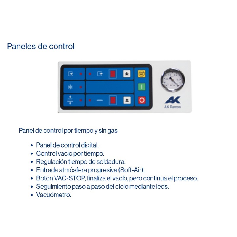 Máquina de Vacío Industrial - Soldadura 36cm - Bomba Busch 10m³