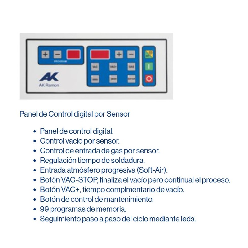 Máquina de Vacío Industrial - Soldadura 42cm - Bomba Busch 10m³