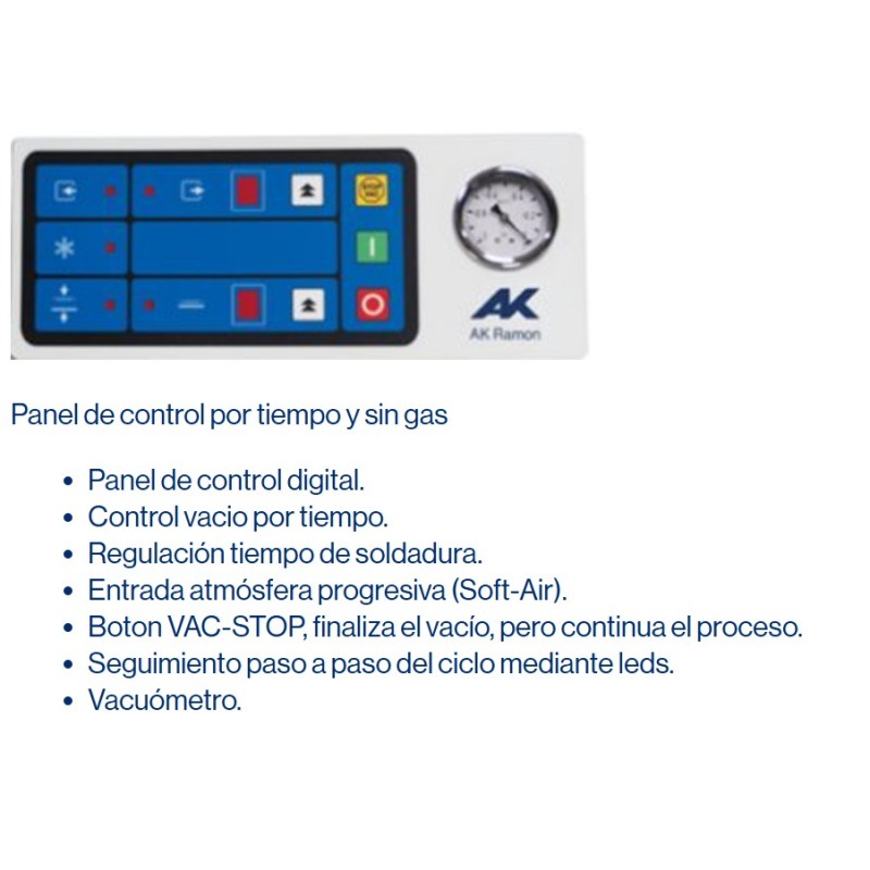 Máquina de Vacío Industrial - Soldadura 42cm - Bomba Busch 20m³