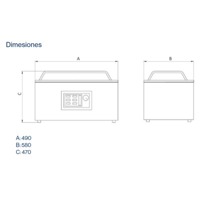 💨 Envasadora Vacío Profesional | 42cm Doble Soldadura | Busch