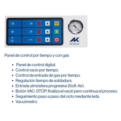 Envasadora de vacío de zócalo AK VP-600- bomba Busch 20m3 Envasadora de vacío de zócalo AK VP-600- bomba Busch 20m3