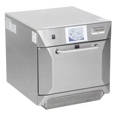 Horno de alta velocidad Eikon E4s. Aire forzado, microondas y calor por convección, para mayores producciones y sin necesidad de