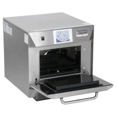 Horno de alta velocidad Eikon E4s. Aire forzado, microondas y calor por convección, para mayores producciones y sin necesidad de