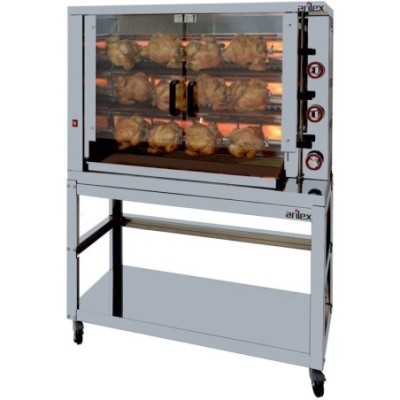Asador vertical a gas ARILEX de 3 espadas 3ASG INCLUIDAS Asador vertical a gas ARILEX de 3 espadas 3ASG INCLUIDAS