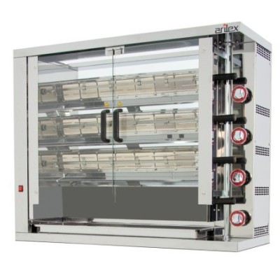 Asador vertical a gas ARILEX de 3 espadas 3ASG INCLUIDAS Asador vertical a gas ARILEX de 3 espadas 3ASG INCLUIDAS