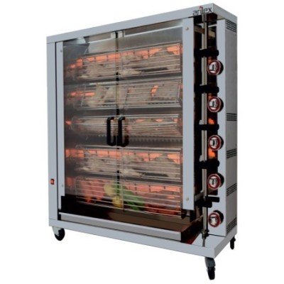 Asador vertical a gas ARILEX de 5 espadas 5ASG INCLUIDAS