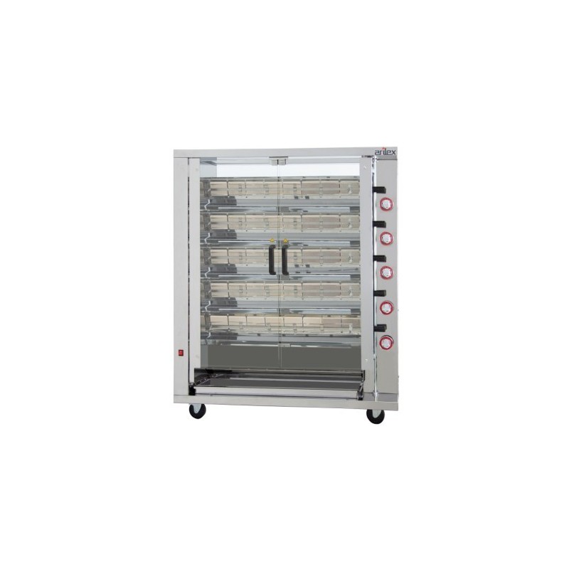 Asador vertical a gas ARILEX de 5 espadas 5ASG INCLUIDAS