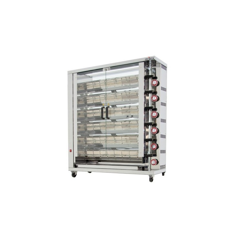 Asador vertical a gas ARILEX de 6 espadas 6ASG INCLUIDAS