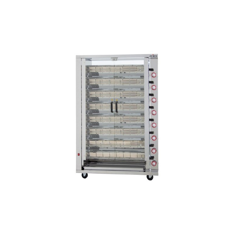 Asador vertical a gas ARILEX de 8 espadas 8ASG INCLUIDAS