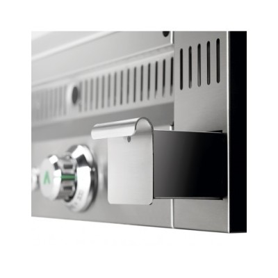 Plancha Fry-Top a gas Mainho PC-60 N placa lisa 60 cm en cromo duro