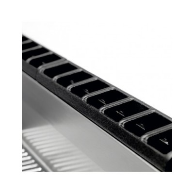 Plancha Fry-Top a gas Mainho PC-60 N placa lisa 60 cm en cromo duro
