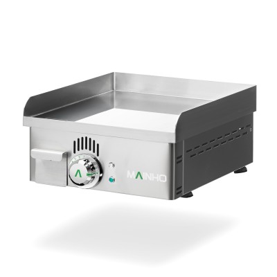 Plancha eléctrica Mainho NCEM-40N Placa lisa de 40 cm en cromo duro